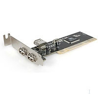 Startech.com Tarjeta Adaptadora PCI de Perfil Bajo de 3 Puertos USB 2.0 de Alta Velocidad (PCI220USBLP)